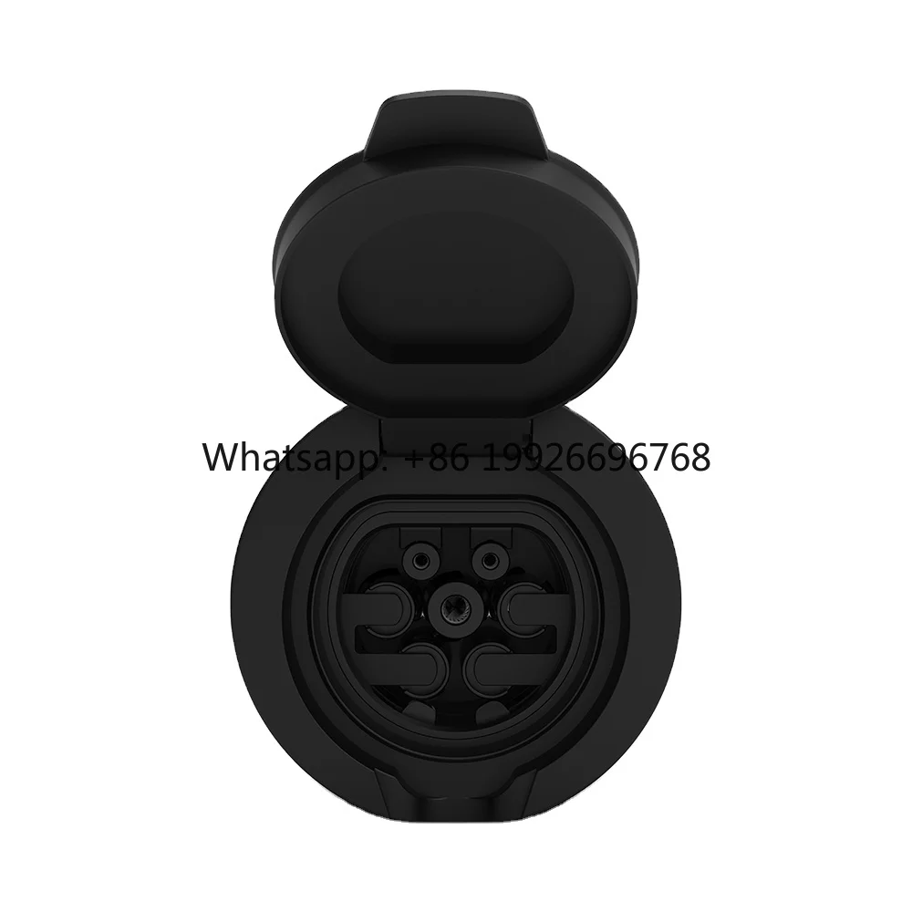 

JET New Condition Type 2 Female Shutter Socket with Actuator 32Amp EV Charger Lock 1Phase Outlet 62196