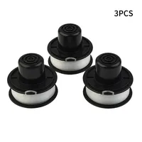 Home Trimmer Head Outdoor Pack of 3 Replacement Spool Yard 3PCS A6226 For Black & Decker GL250 GL310 GL360 Garden