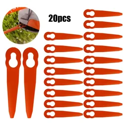Pack Of 20 Trimmer Blades Plastic Red For Stihl FSA 45 Polycut 2-2 Cordless Trimmer Knifes ST089 Blades Replacement Garden Tools