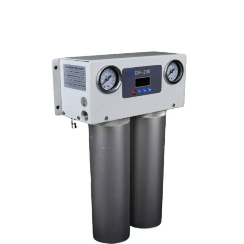 Adsorption dryer low dew point heatless regeneration dryer tower 200l/min compressed air drying equipment