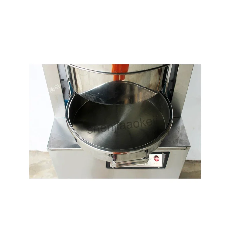 220V 750W 1 Buah Mesin Pemotong Adonan Pembagi Adonan Komersial Baja Tahan Karat Pemotong Roti YB-36 Peralatan Roti Pemisah Roti