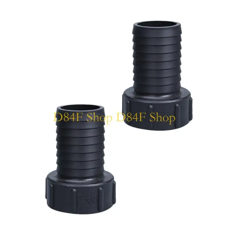 D84F Premium IBC Water Fitting Easy to Install Water Connector Black
