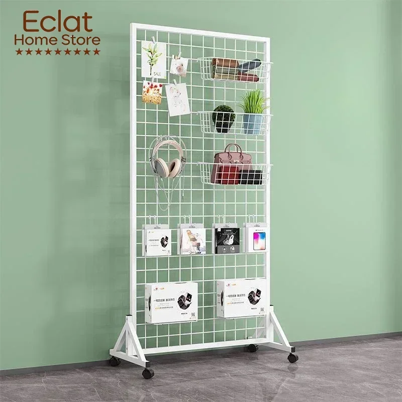 Custom Wire Magazine Rack Wire Newspaper Rack Wire Grid Metal Potato Chips Display Rack