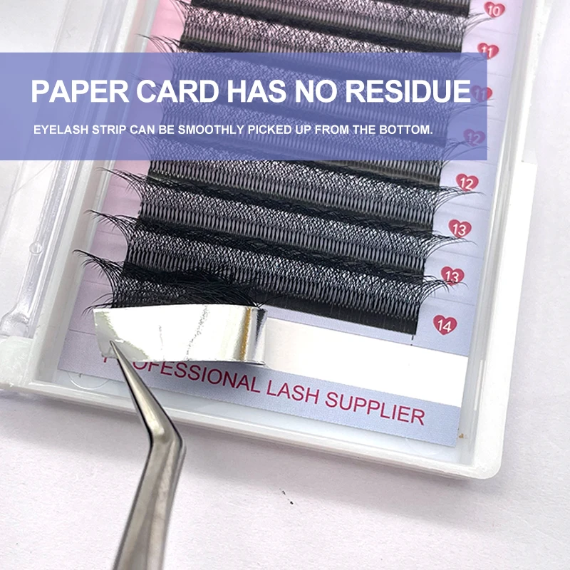 Gleye-つけまつげ用の6D形状の根と簡単に取り付けられたプレハブファン