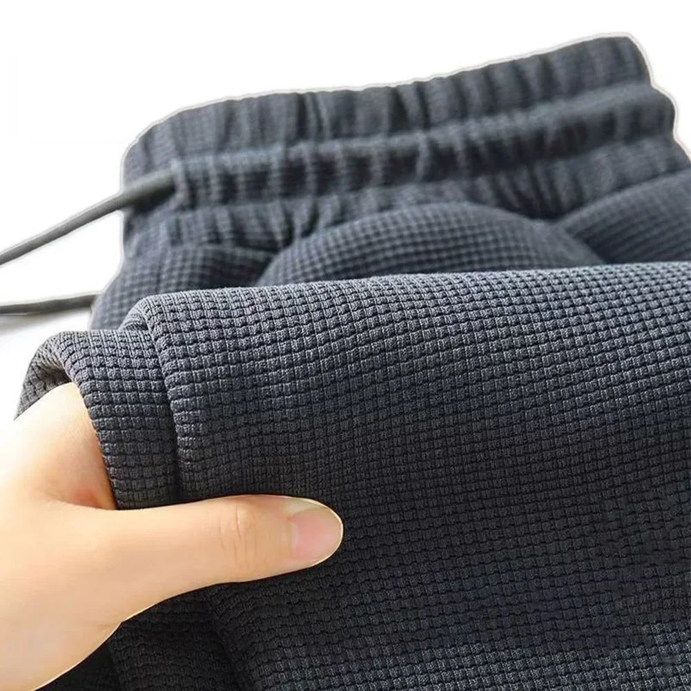 Fashion Man Baggy Straight Pants Breathable Elastic Solid Color Soft Sports Sweatpants Pants Trousers For Men Clothing