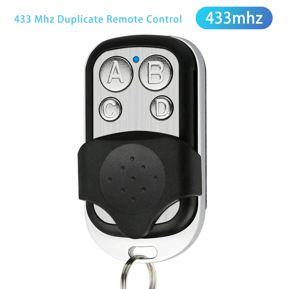 Clone Fixed Learning Code Rolling Code for Gate Garage Door, Cloning Duplicator Key, Fob A Distance Remote Control, 433MHz