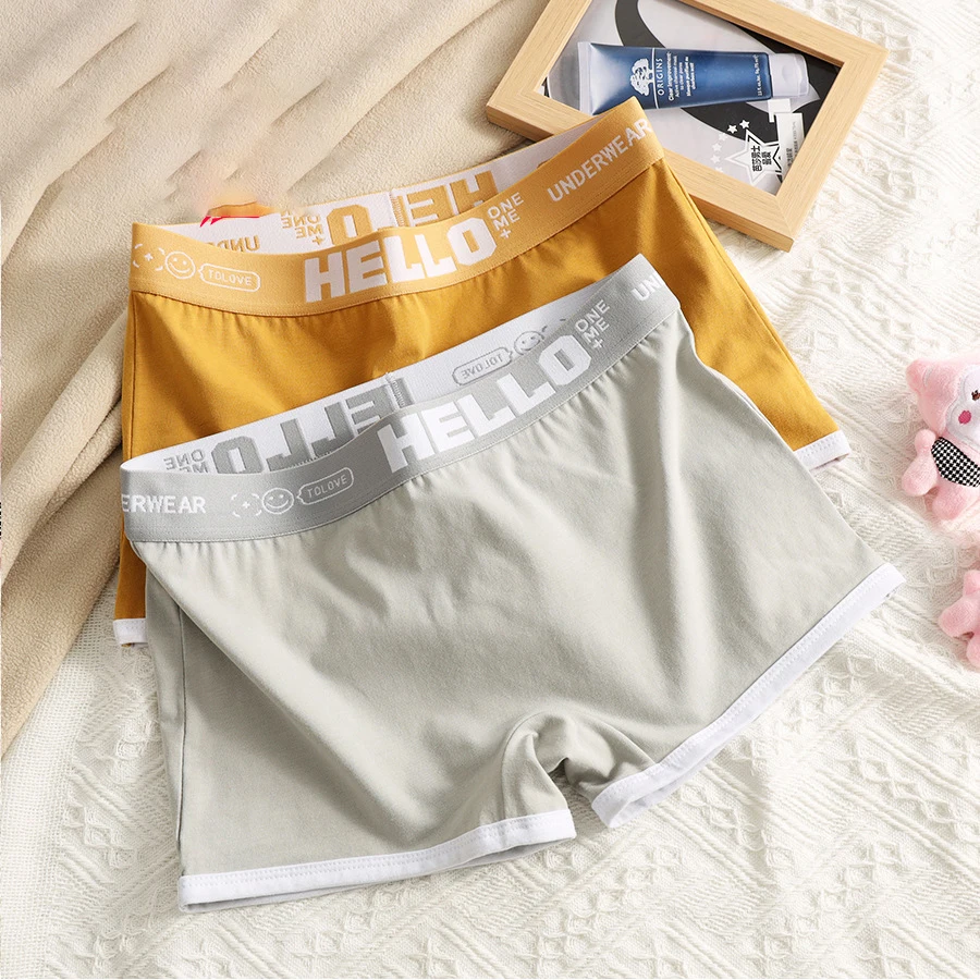 Boxers en coton sans couture pour femmes, sous-vêtements pour dames, pantalons courts de sécurité pour femmes, caleçons monochromes, confortables,