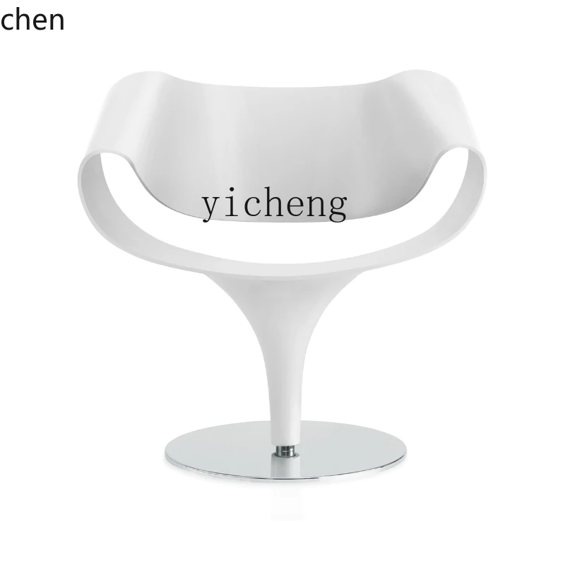 YFY  Ribbon Chair New Ribbon Chair Special-Shaped Backrest Single Office Rotating Chair