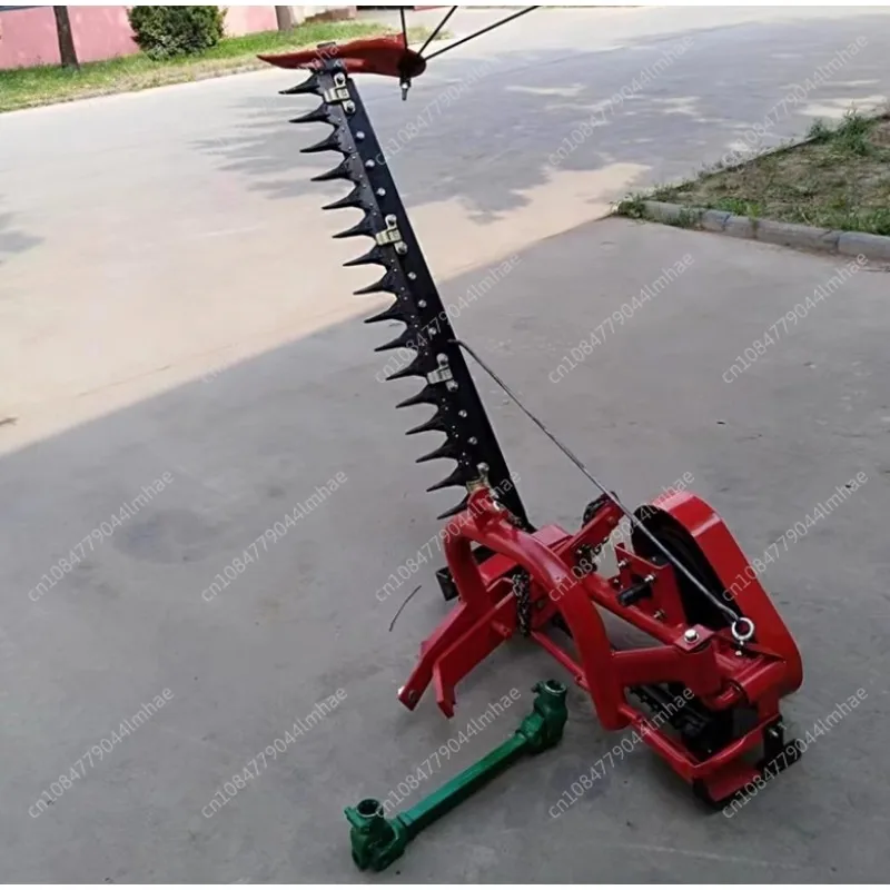 Mower, reciprocating lawn mower, four-wheel tractor with alfalfa and mugwort cutting machine, large grassland pasture trimming