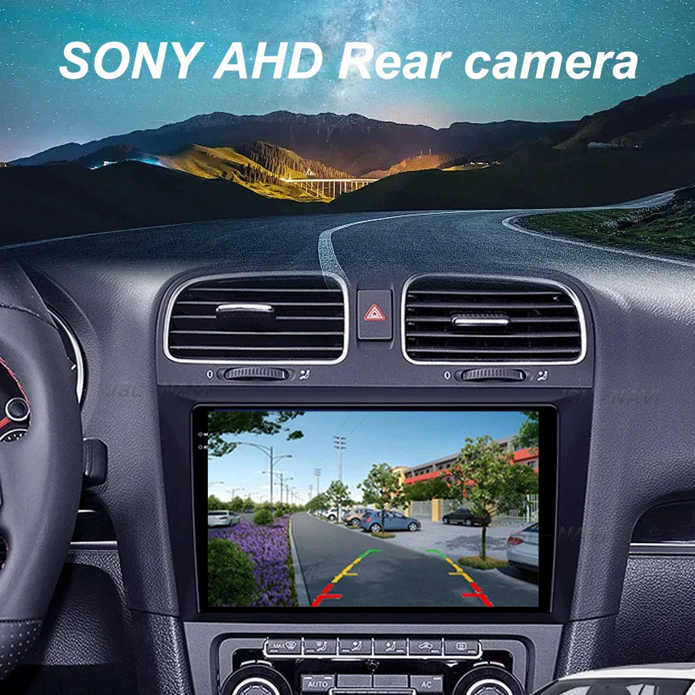 راديو سيارة أندرويد 15 لسيارة Volkswagen VW Golf 6 MK6 GTI 2008-2016 لاسلكي Carplay راديو تلقائي للسيارة الوسائط المتعددة 4G DSP 2 Din