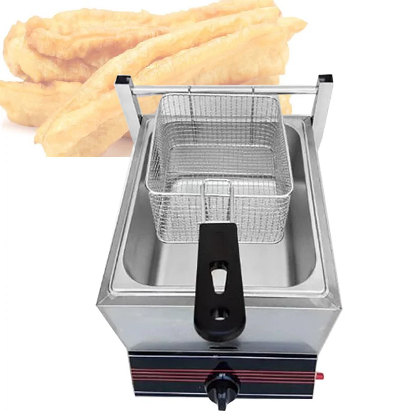 Electric Big Deep Fryer Multifunctional Chicken Fry Machine Commercial Grill Frying Pan French Fries Fryer