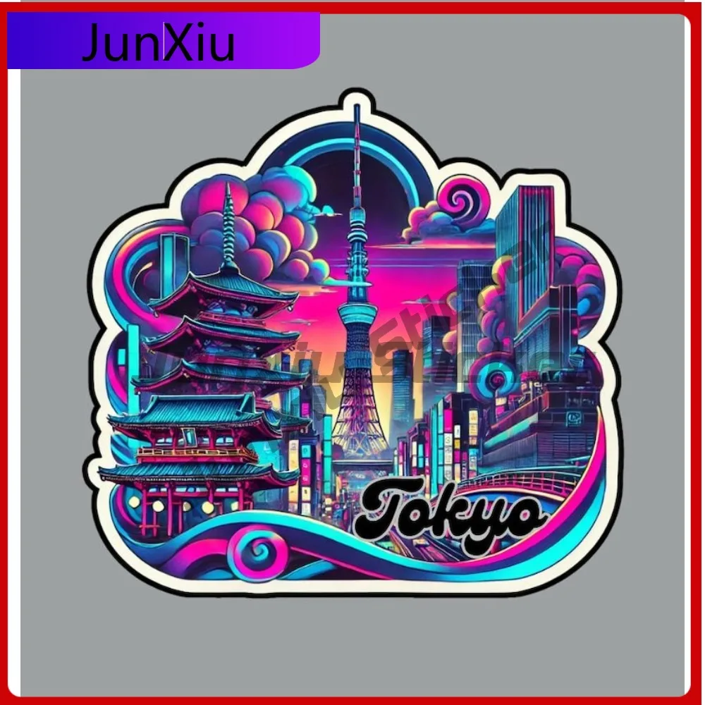 

Tokyo Japan Travel Sticker Fridge Rv Camper Windows Laptop Motorcycle Stickers Custom Decals Large Stickers Suv Tents Outdoor