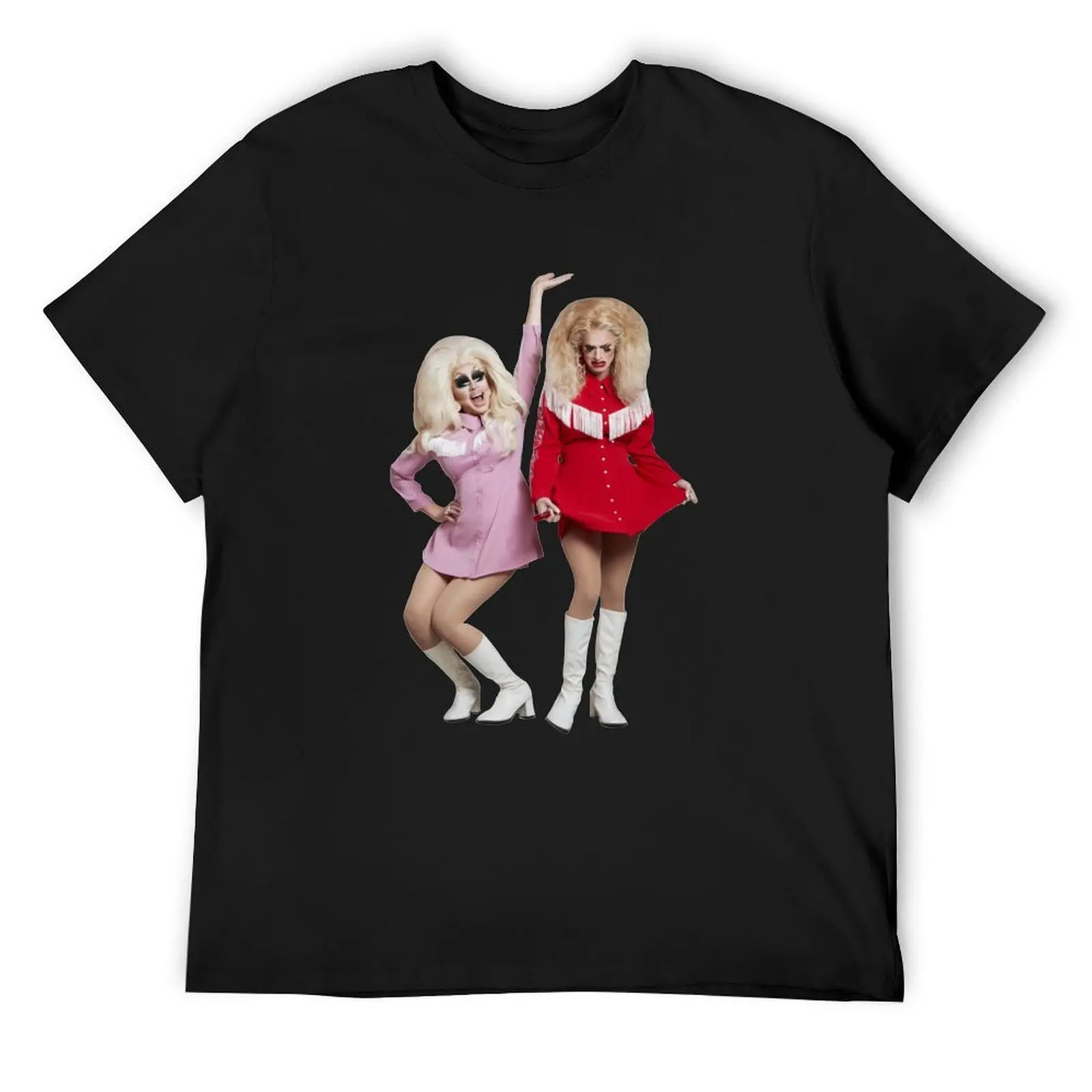 Футболка Trixie and Katya Book для фотосессии UNHhhh, рубашки с надписью, футболки с аниме, футболки для мужчин с графикой