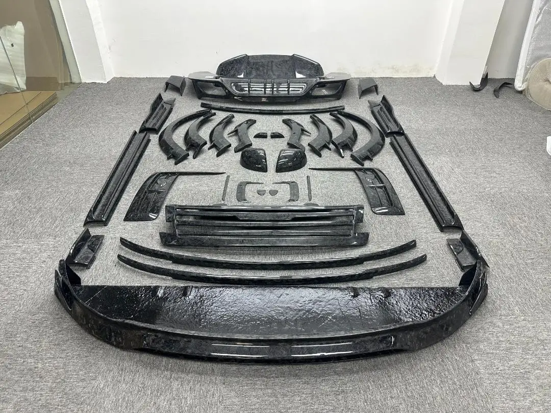 Retrofitting Auto PartsFor Range Rover Executive Long Wheelbase SUV Upgraded Mansory Style Forged Carbon Fiber Body Kit Full Ca