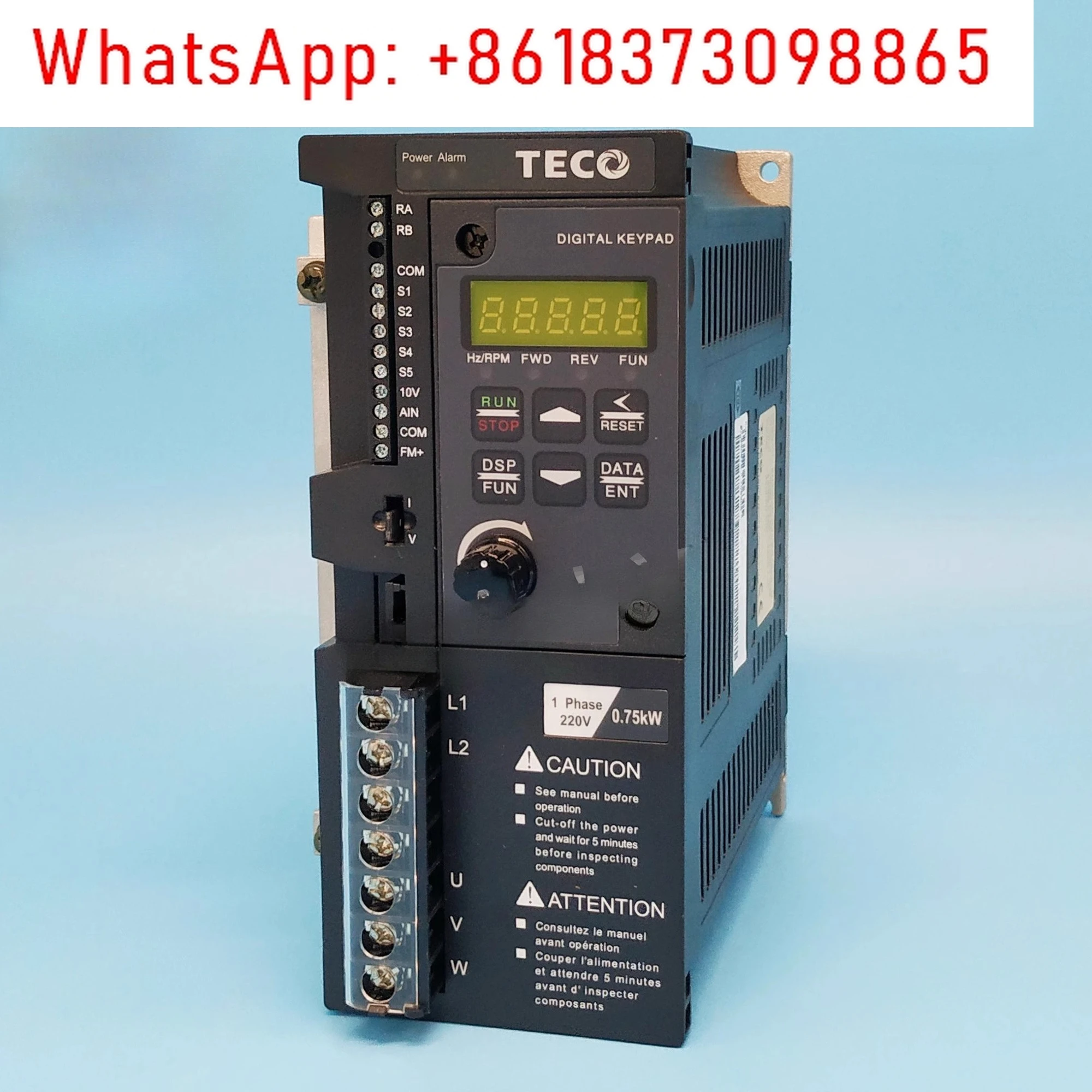 عاكس عالمي TECO S310-2P5/201/202-H1DC 0.4/0 75/1.5 كيلو وات #1