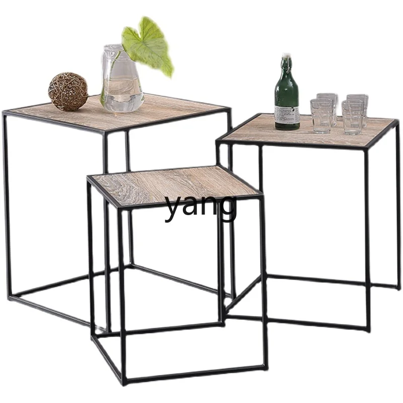 LMM outdoor table wrought iron creative coffee table outdoor sofa