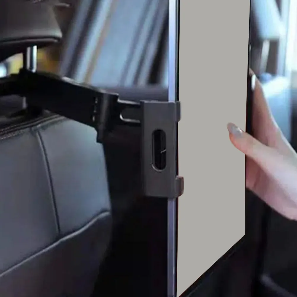 Car Tablet Holder 360 Degree Rotation Mount for Phone and Tablet Universal Fit Headrest Mounting Easy Install No Tools Needed