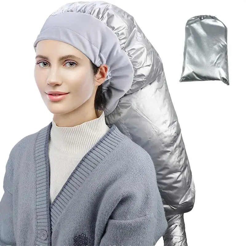 NEW Hair Dryer Bonnet Hood Portable Soft Hairdryer Nursing Cap Heating Warm Air Drying Home Hairdressing Adjustable Accessories