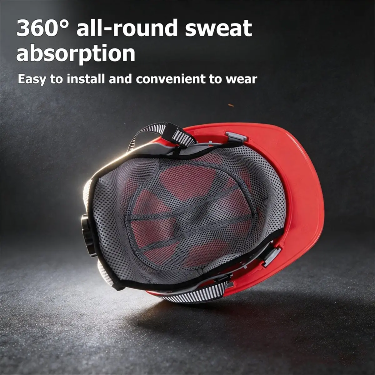 Multi-use Gear Adult Helmet Insert Liner Breathable Mesh Sweat Band Safety Cap Cooling Pad