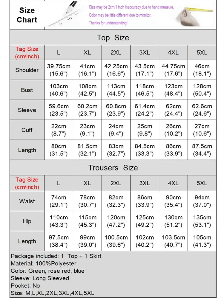 حجم كبير 5XL فوندا النساء بانت مجموعات 2025 الدعاوى المطبوعة خمر كم طويل بلوزات وبنطلون البوهيمي عادية فضفاض أنيق 2 قطعة #6