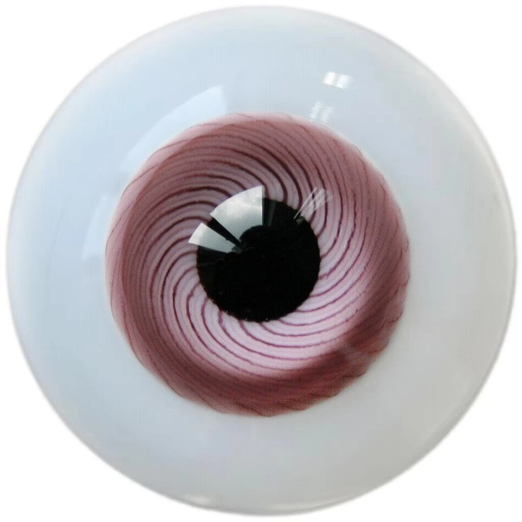 

[wamami] Alluring Rose Pink Handmade Glass Eyes LW42 for BJD and Reborn Doll Crafts
