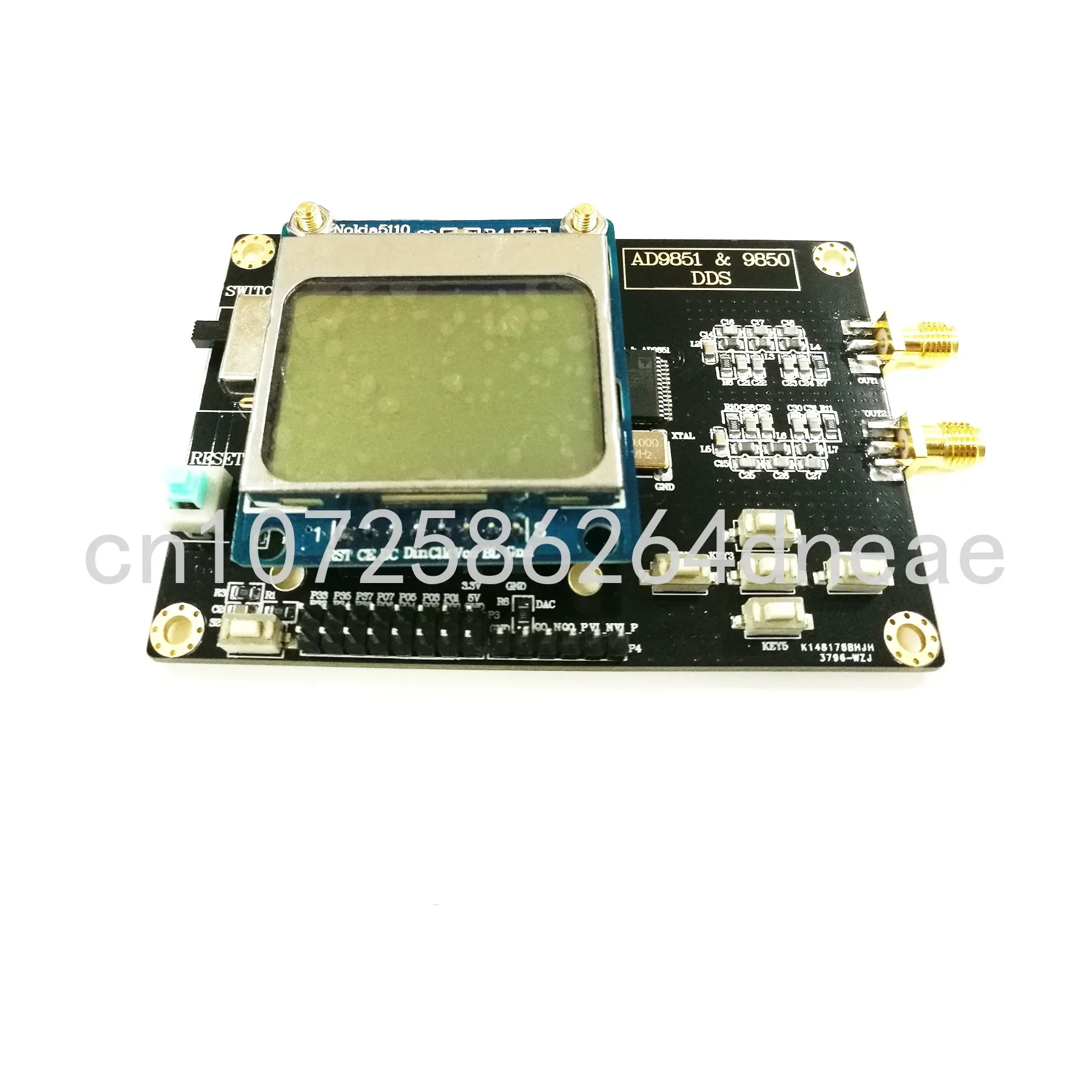 AD9851 Module DDS Function Signal Generator Compatible with 9850 with Nokia5110