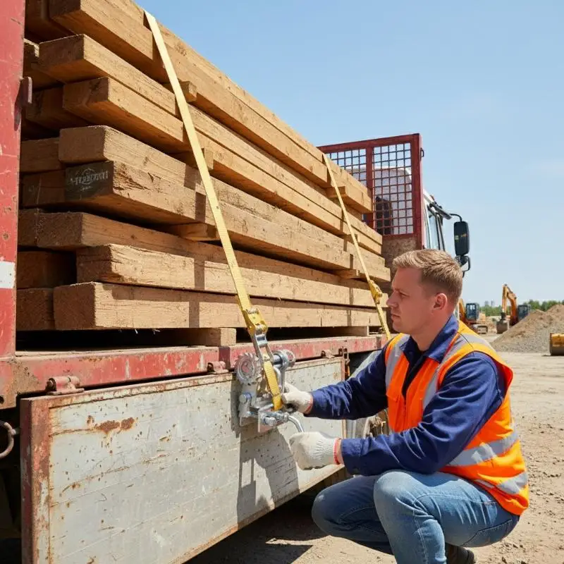 

Регулируемый стальной натяжитель для грузовых тросов, прочный, для безопасной фиксации тяжелых грузов
