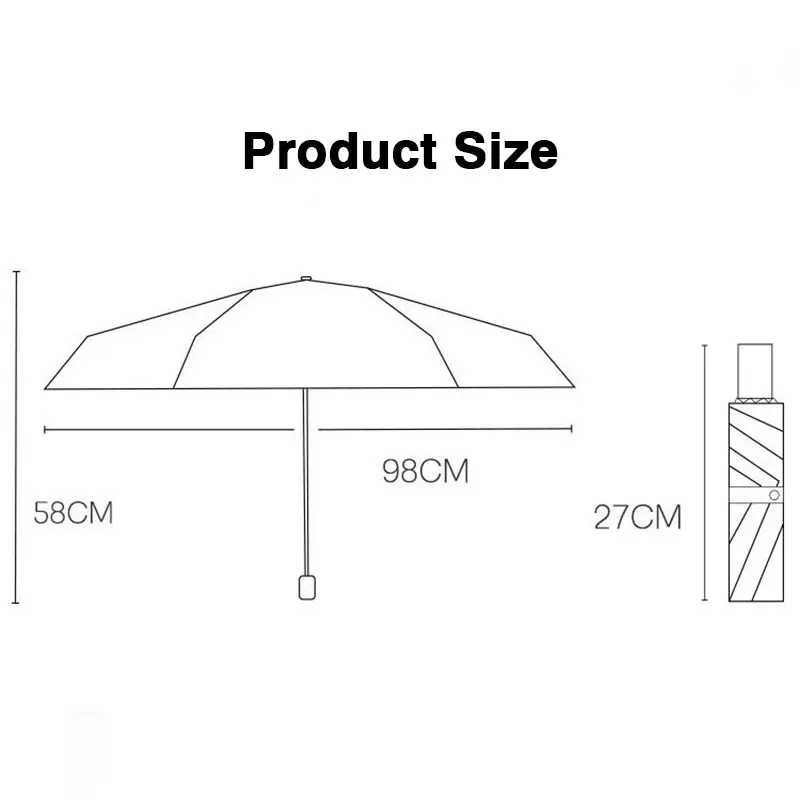 Car Umbrellas For Mercedes Benz A B C E S R V Class CLA GLA GLC GLK SLK W204 W205 W212 W213 Automatic Folding Windproof Sunshade