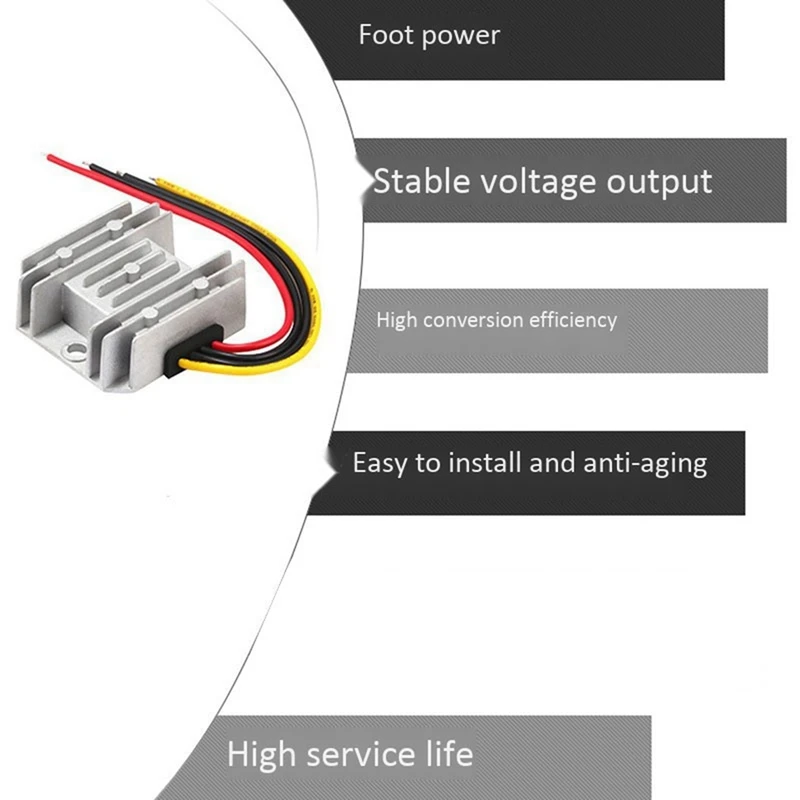 4X DC-DC Transverter 12V Step Up To 24V 3A 72W Car Power Converter Regulator Waterproof Universal Converter