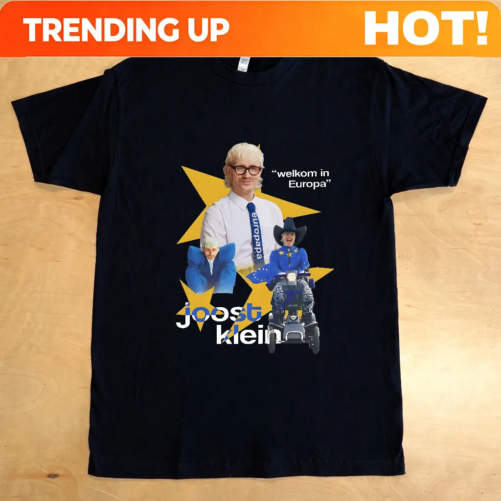 Joost Klein Europe Netherlands Holland T-Shirt for Men - Humorous Cotton Tee