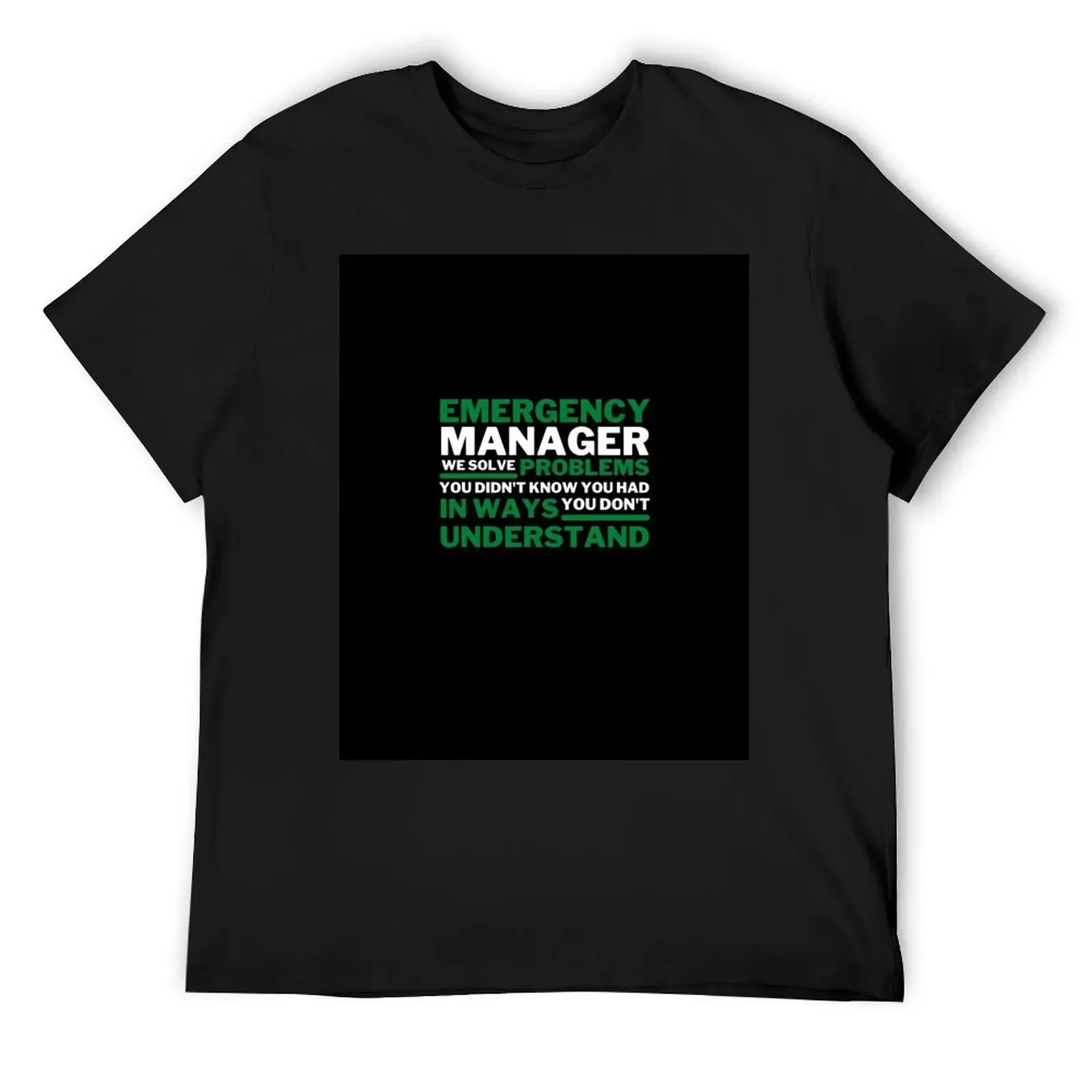 

Emergency Manager T-Shirt luxury t-shirt shirts graphic tees heavyweights football t shirt mens clothes