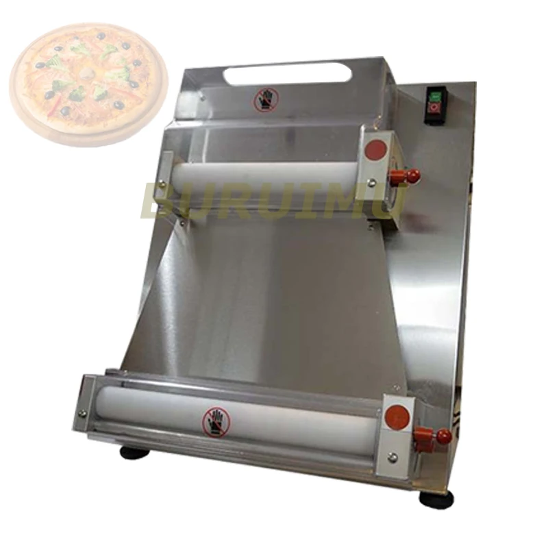 

Electric Semi-Automatic Dough Roller Sheeter Pizza Forming Machine Pizza Dough Press Pizza Rolling Machine Dough Press For Pizza