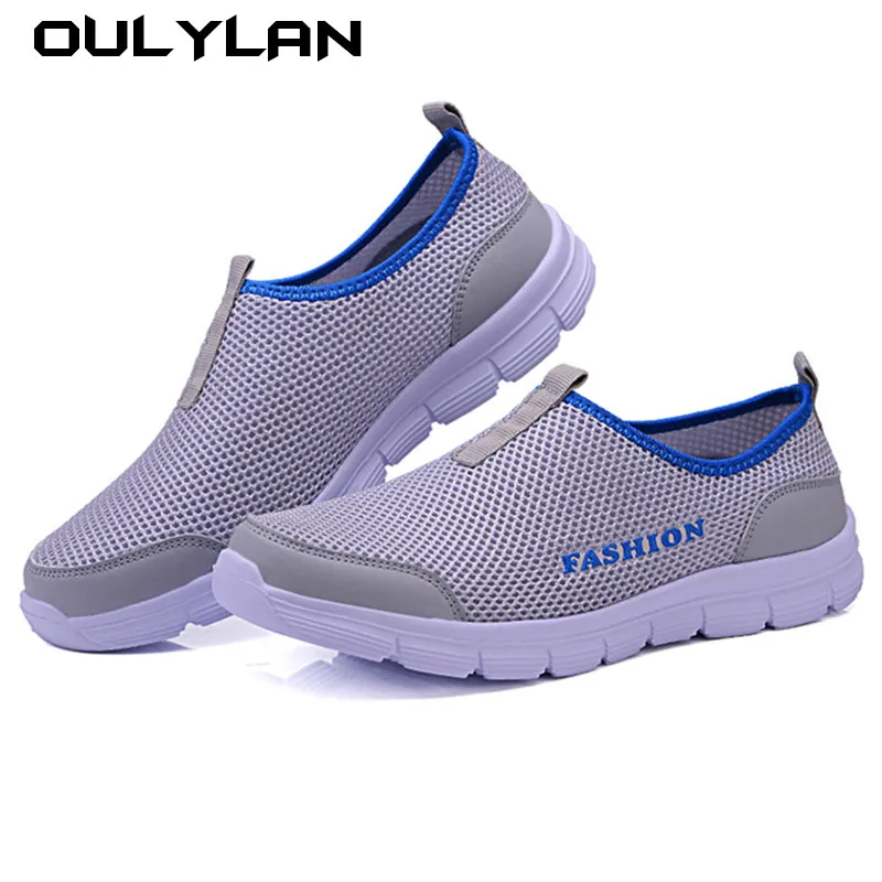 Lightweight Mesh Breathable Sneakers for Men and Women, Casual Sports Shoes, Running Sneakers, Summer Sandals, New, 2024