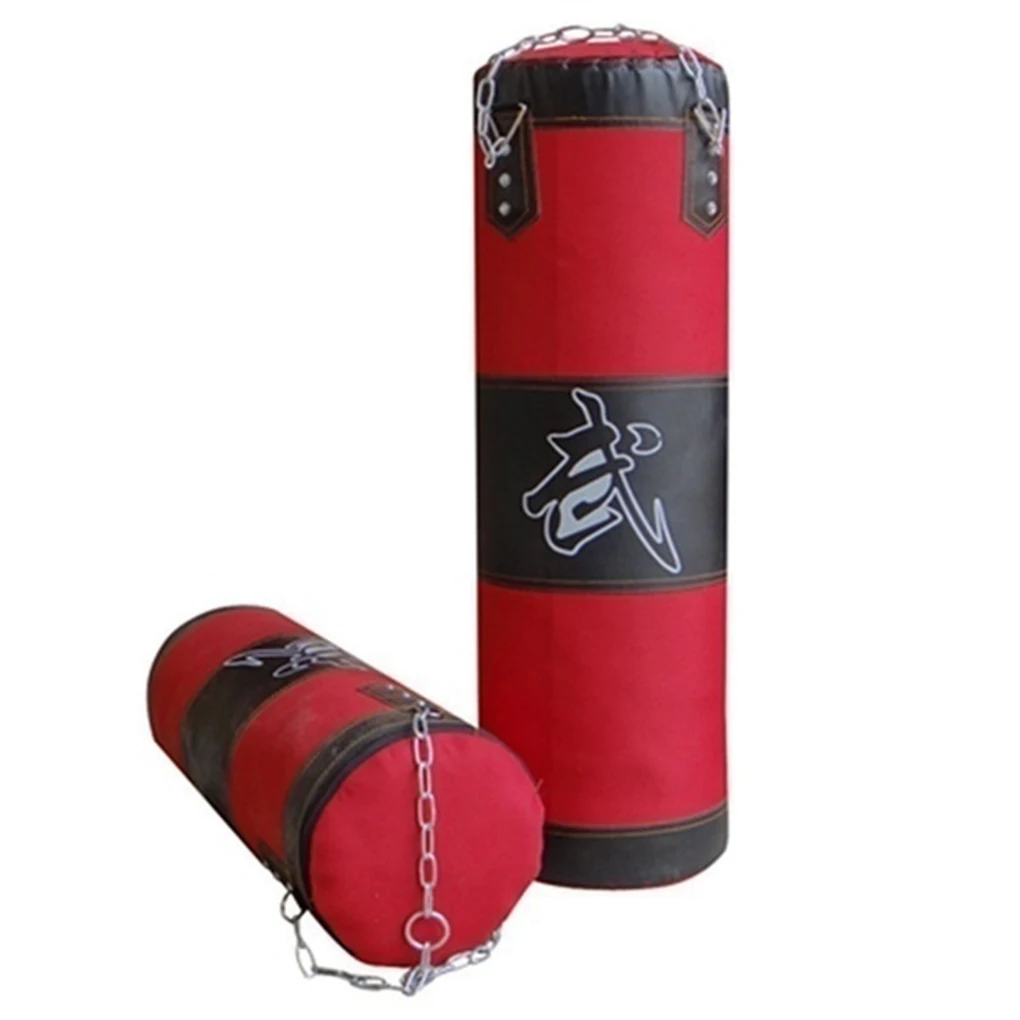 8pcs/set Boxing Training Practising Punch Bag Zipper Design Empty Sport Kick Sandbag Boxing Accessories