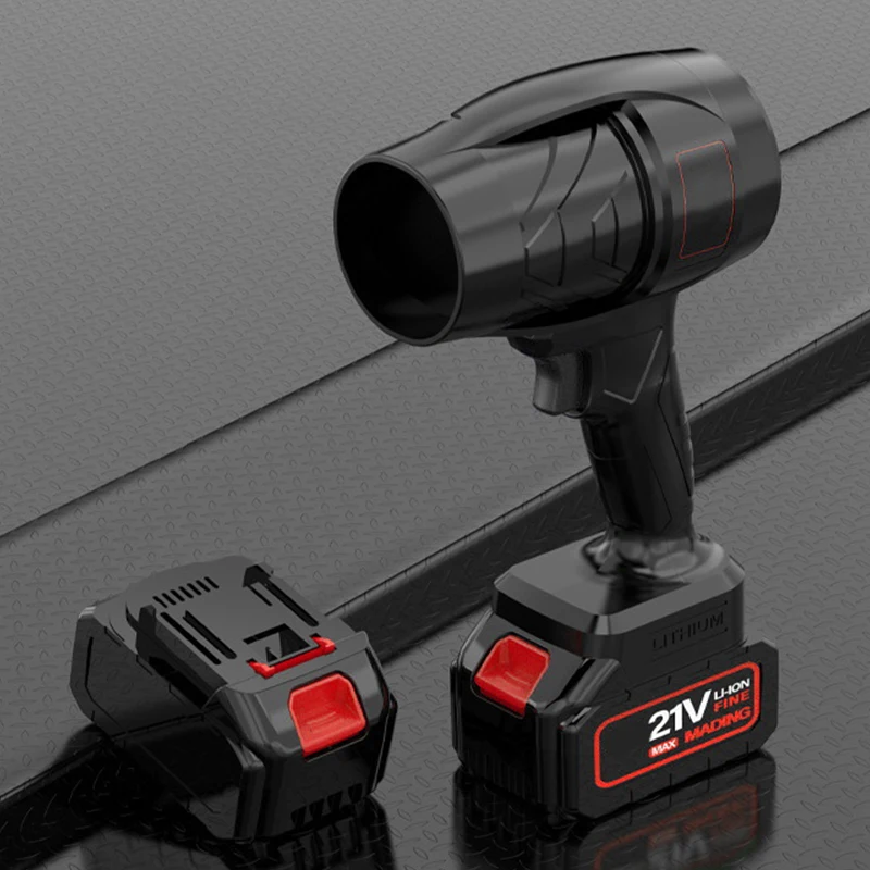 منفاخ مروحة توربو جيت بدون فرش من آلهة؛ موزع غبار كهربائي محمول باليد.