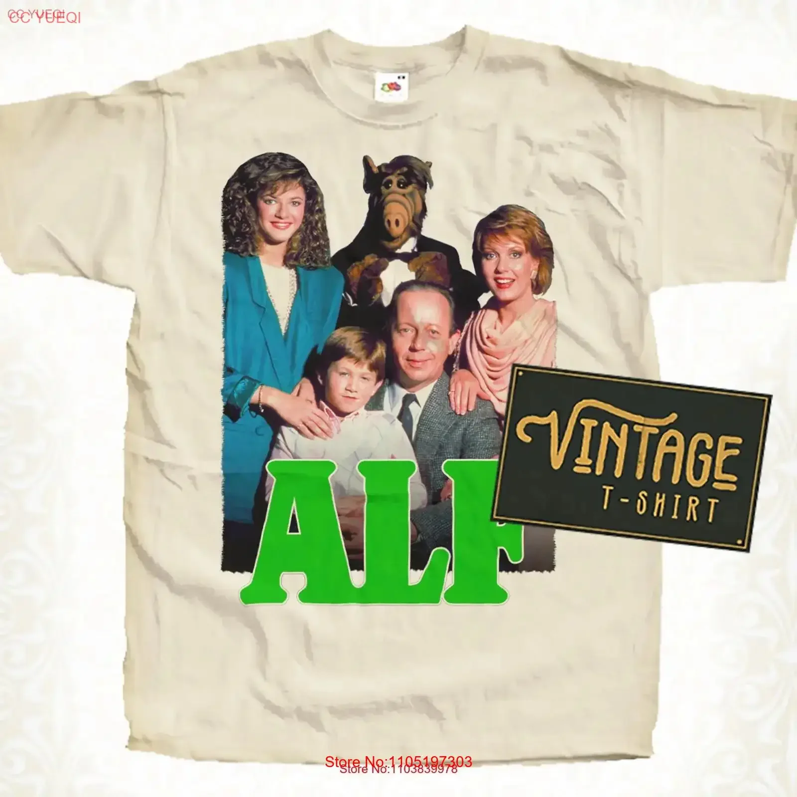 Alf V6 T Shirt Vint…