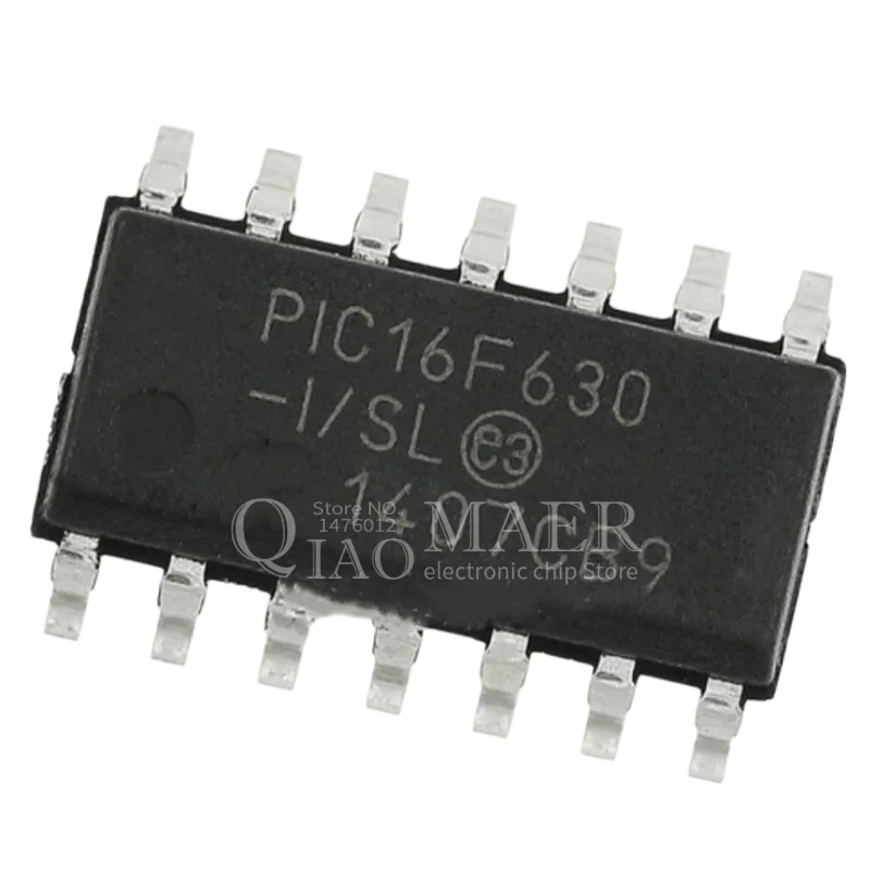 5PCS/LOT PIC16F630-I/SL SOIC-14 PIC16F630 SOP14 16F630 SMD