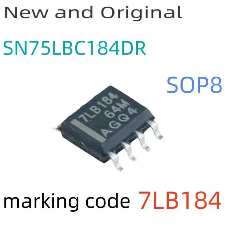 

SN75LBC184DR SOP8 7LB184 DIFFERENTIAL TRANSCEIVER WITH TRANSIENT VOLTAGE SUPPRESSION