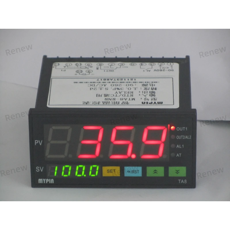 Temperature Control Meter Automatic Pid Adjustment Intelligent Regulator Temperature Controller Ta8-snr