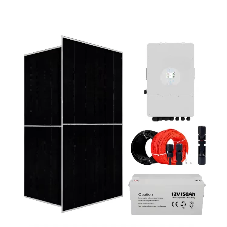 Komplettes Solarenergiesystem 3 kW 5 kW 15 kW Solarpanel-Kit Hybrid Off Grid Solargenerator für Zuhause