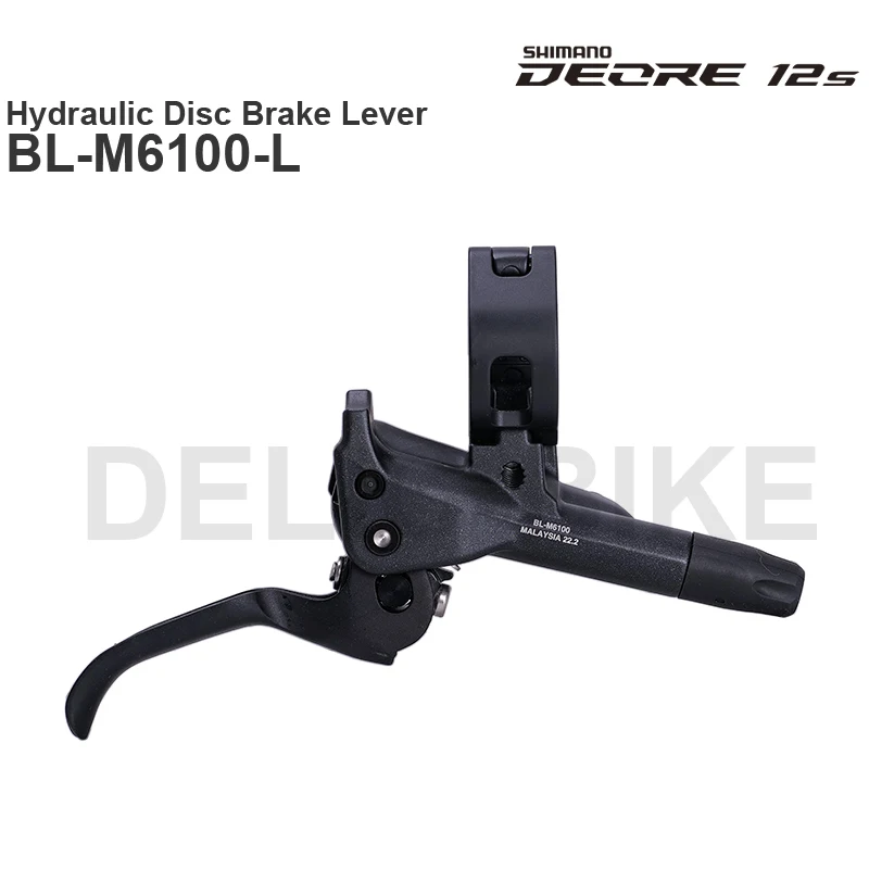 SHIMANO DEORE Hydraulic Disc Brake M6100 Brake Lever BL-M6100  M6120 4-Piston Brake Caliper BR-M6120 unassembled