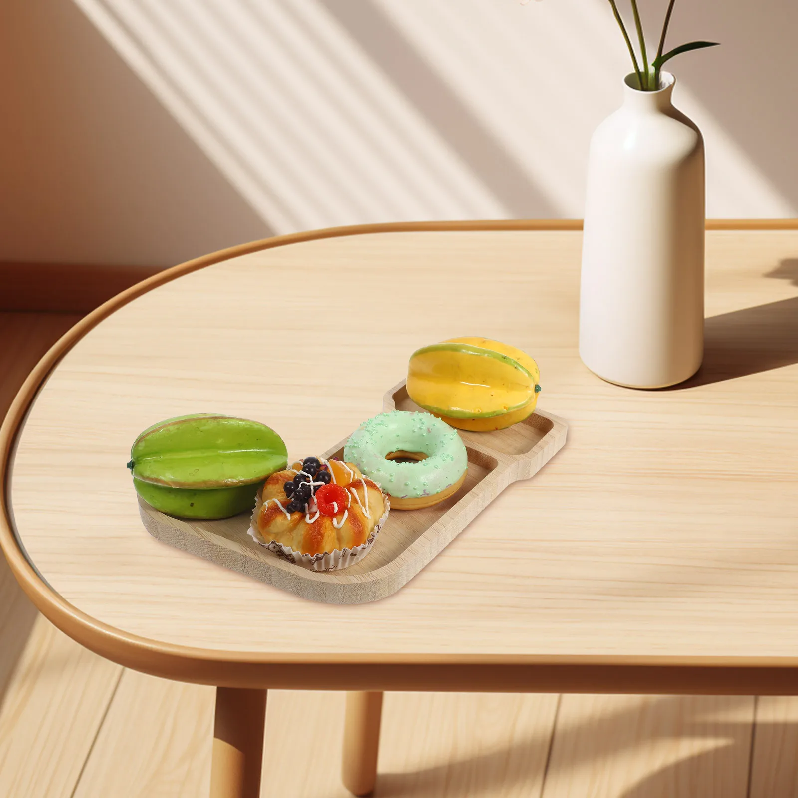 

Christmas Wooden Stocking Tray Rustic Holiday Snack Platter for Appetizers Desserts Snacks Festive Table Xmas Appetizer Plate