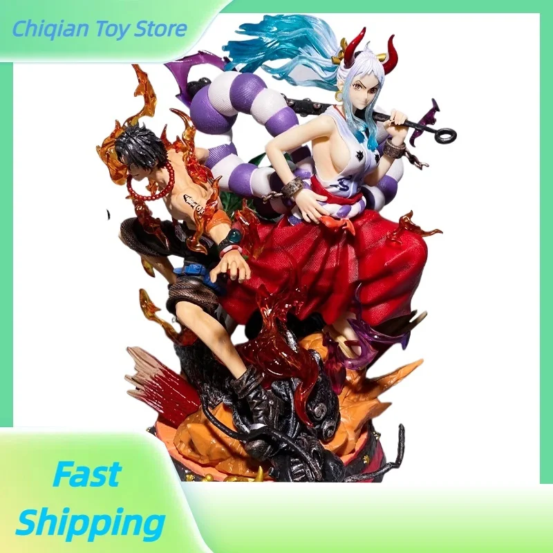 

Цельная мечтательная ссылка Yamato X Ace Kaido, украшение ручной работы для дочки, статуя, модель, подарок, настольное украшение, подарок на день рождения, в наличии