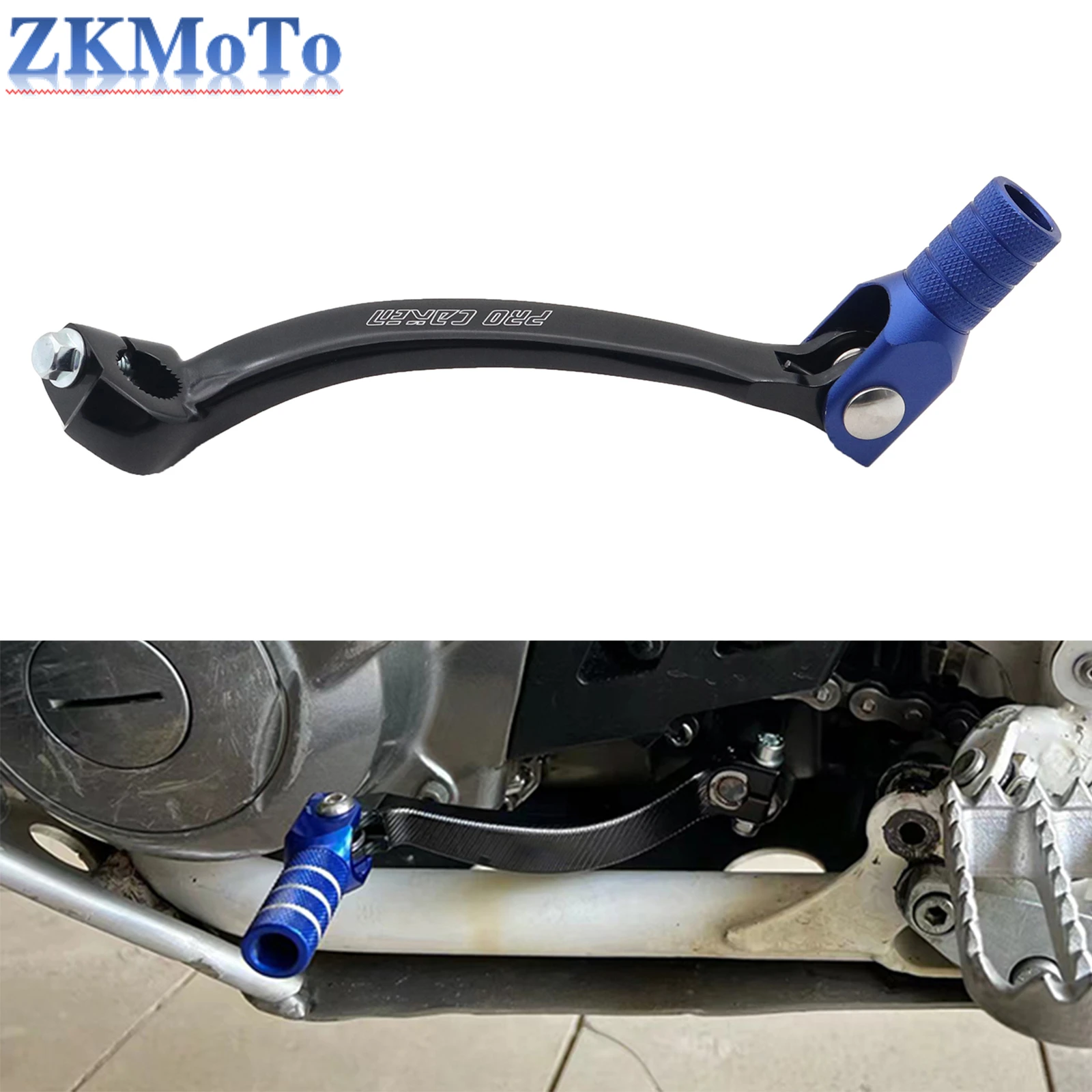 

Motorcycle CNC Aluminum Gear Shift Lever For Yamaha YZ250F YZ250FX YZ450F YZ450FX WR250F WR450F YZ WR 2014 2015 2016 2017-2019