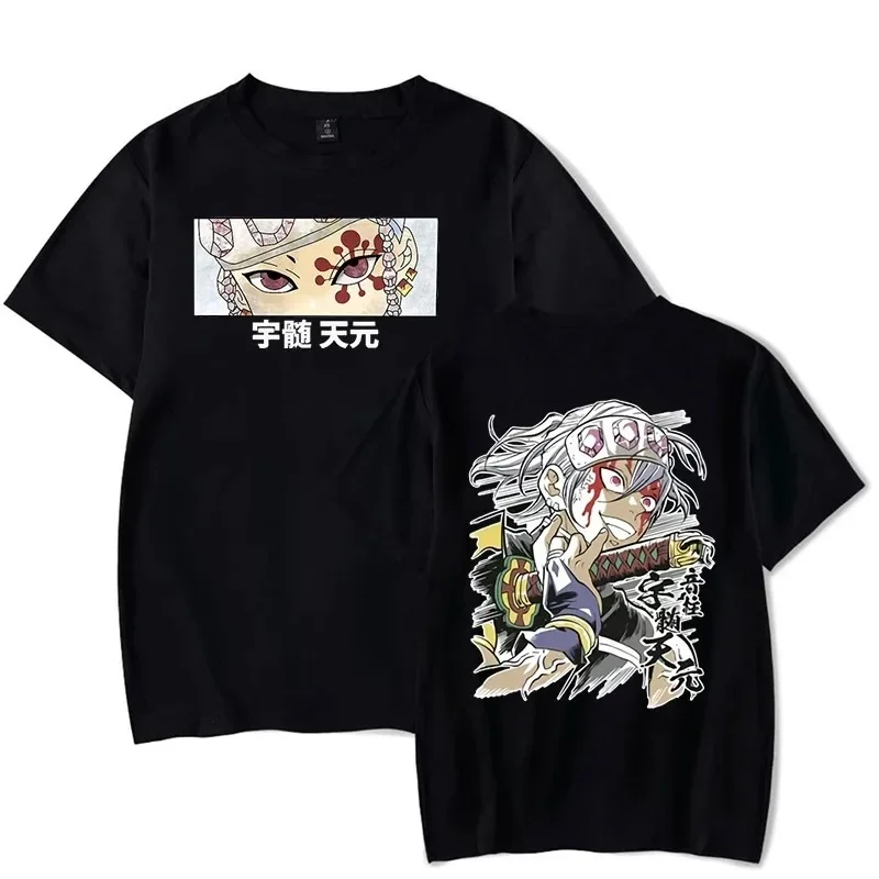 Summer Loose Harajuku Cotton Short Sleeve Japanese Anime Printed T-shirt Men Women Manga Tops Casual Oversized Tee Y2k Clothing