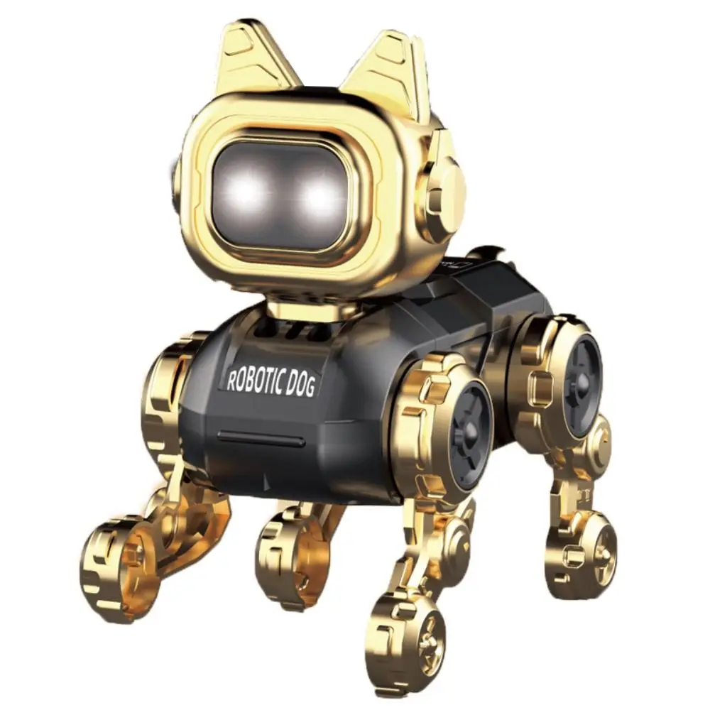 Plastic Electronic Robot Dog with Light Interactive Touch Pets Robotic Animals Programmable Smart Walking Dancing Robot Dog