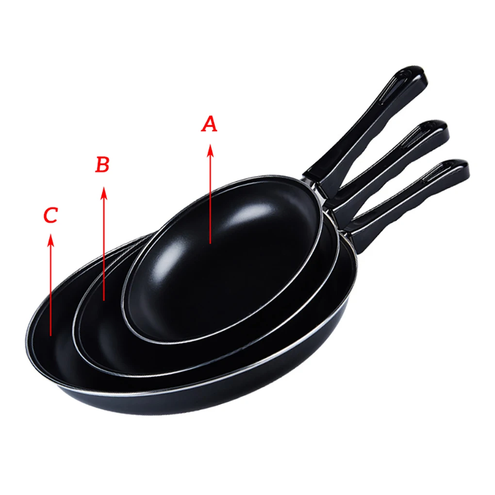 Small Frying Pan Cast Iron Uncoated Black Suitable For Fried Food Cooking And Stir-Frying Kitchen Utensils Helper Egg Pan