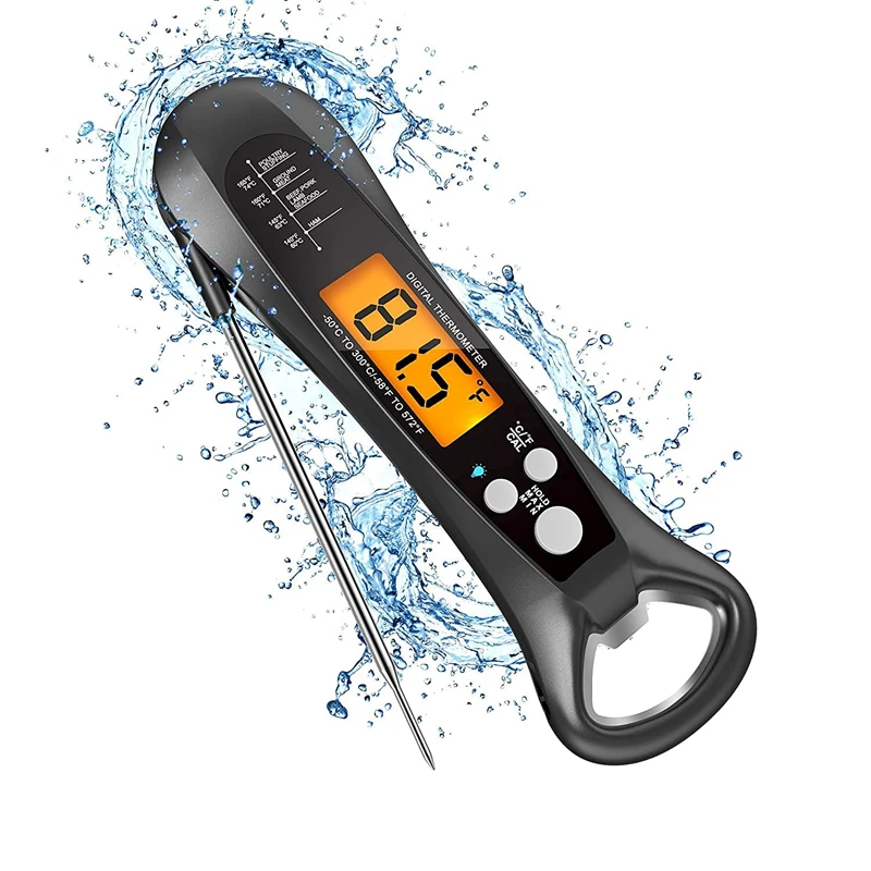 Instant Read Food Thermometer BBQ Meat Probe Thermometer Digital Kitchen thermometer