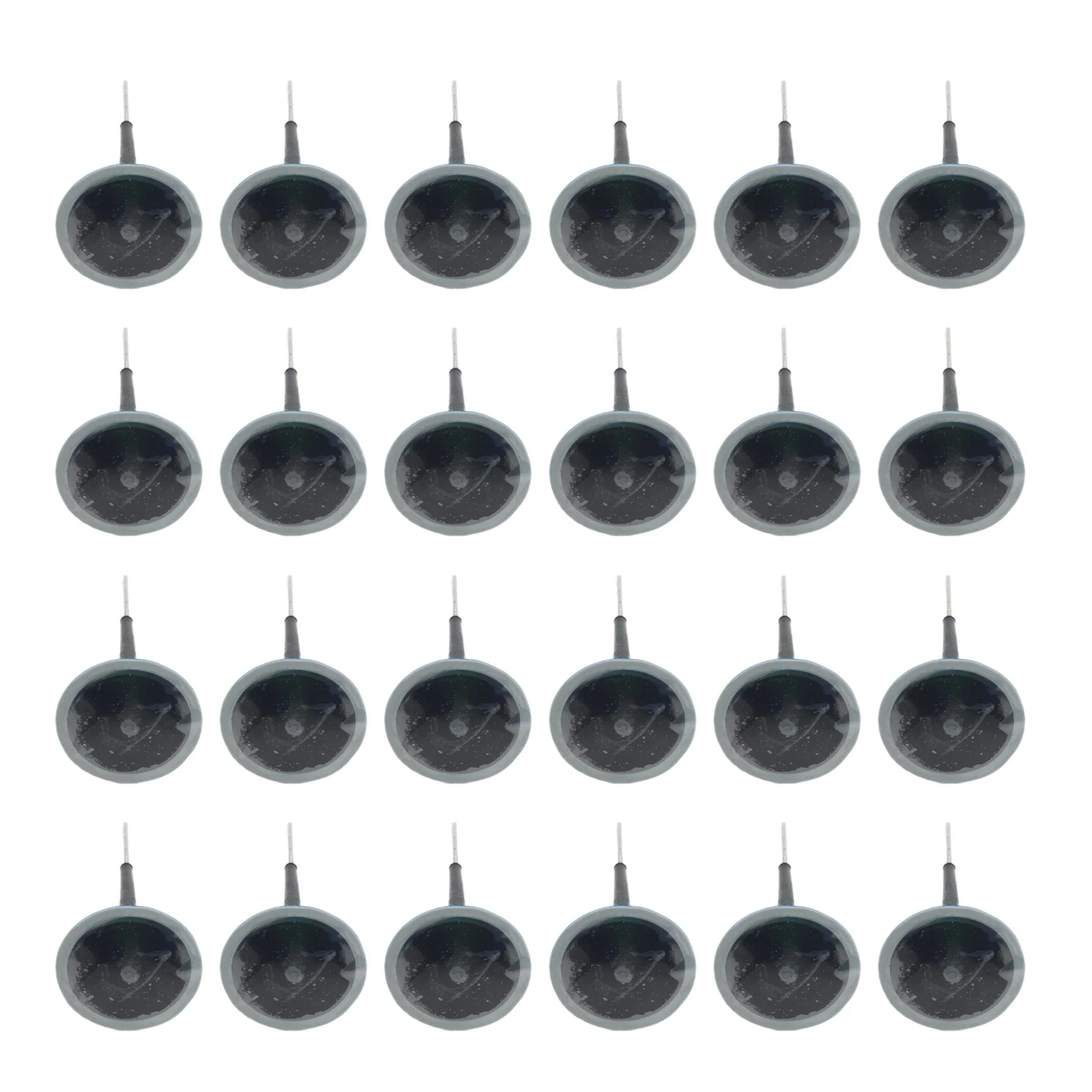 Lightweight Multifunctional Professional Replacement Car Accessories Patch Wear Resistance 24 Pcs/1 Set 3.6cm/1.42in Blue