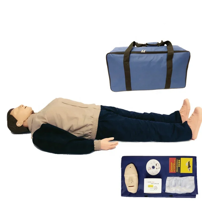 2025/CPR Simulates Human Hemibody Medicine With First Aid Fake Artificial Respiration Training Press Human Model Teaching Demons